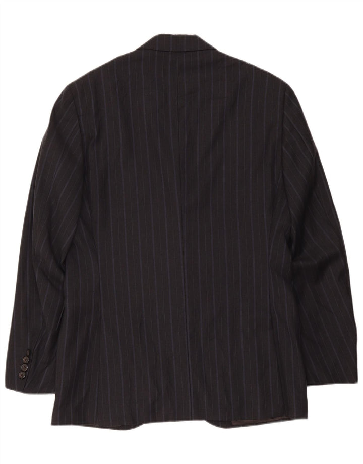 Giacca blazer a 3 bottoni da uomo Polo Ralph Lauren IT 48 piccola a righe nere