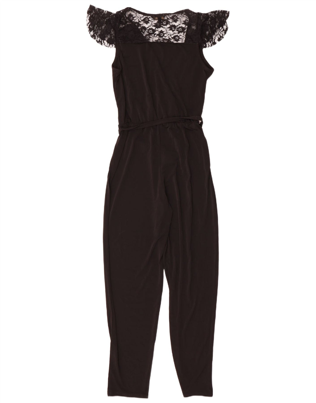 Tuta a maniche corte da donna Lipsy UK 10 piccola poliestere nera