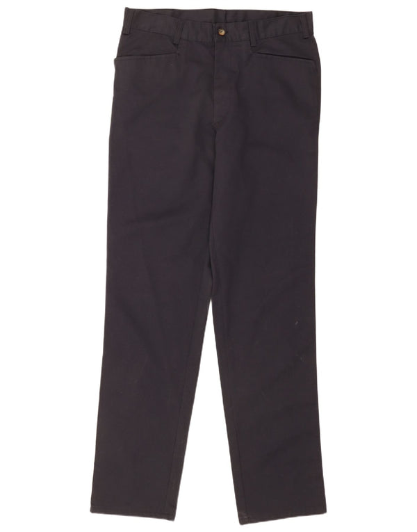 Pantaloni casual slim da uomo Holiday IT 50 Large W36 L35 Cotone blu navy
