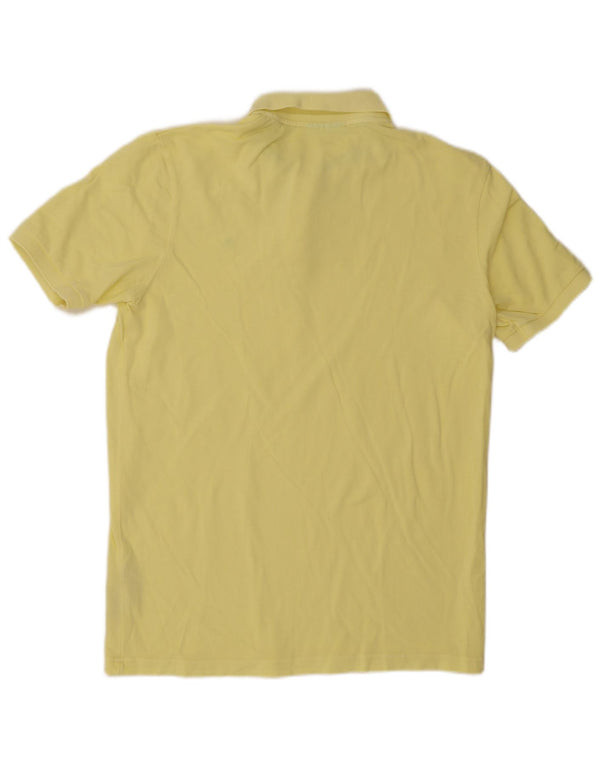 Polo da uomo Scotch & Soda in cotone giallo medio