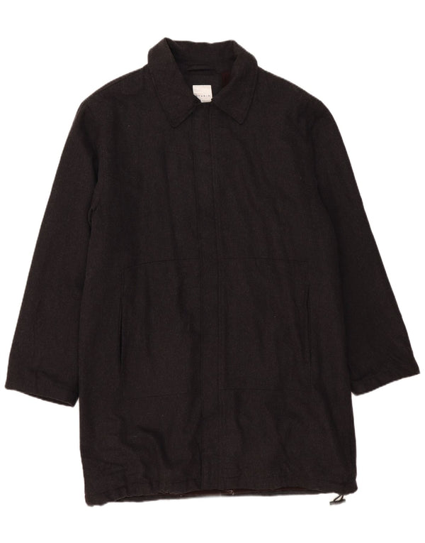Cappotto da uomo Conbipel Studio UK 40 Large Grey Wool