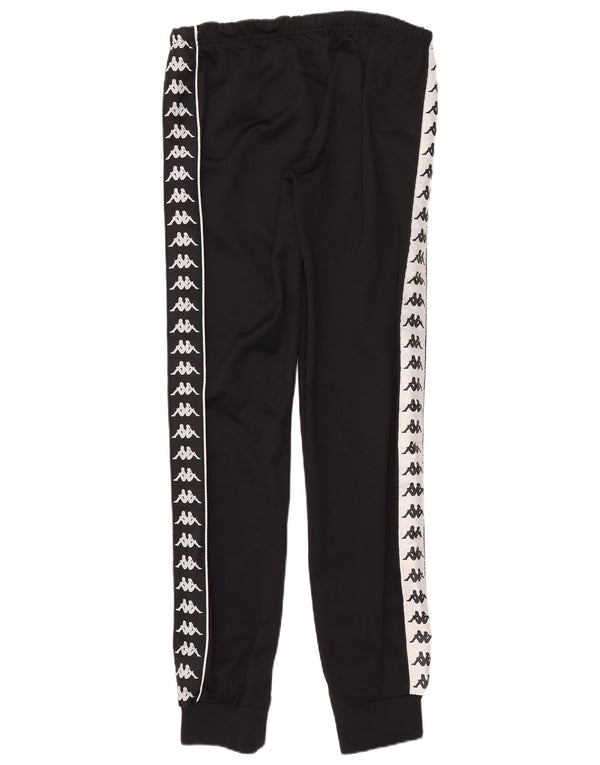 Pantaloni da tuta da donna Kappa Joggers UK 16 Large Nero Colourblock