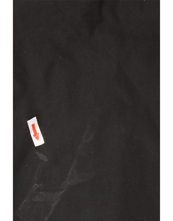 Giacca a vento con cappuccio da uomo Levi's UK 38 poliestere nero medio