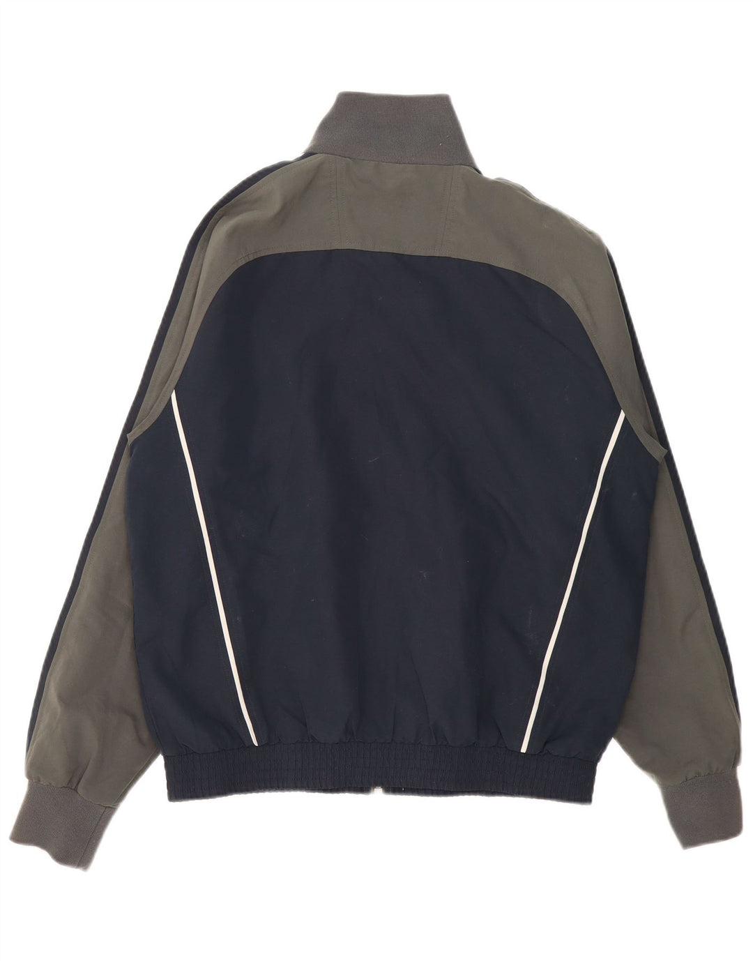 CHAMPION Giacca da tuta da uomo di grandi dimensioni in poliestere color block blu navy