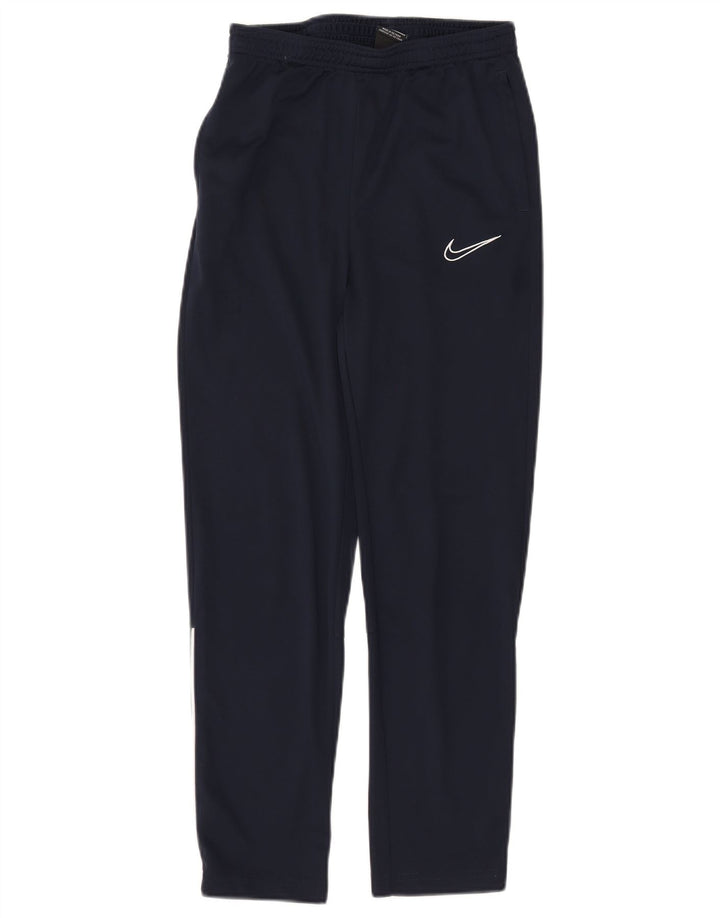 Pantaloni da tuta NIKE da ragazzo Dri Fit 13-14 anni XL blu navy poliestere
