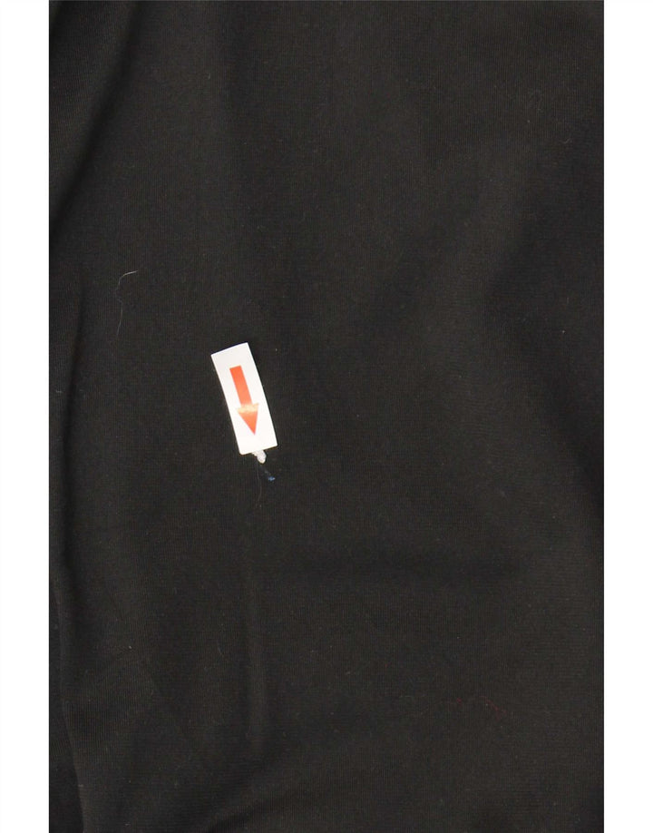 Pantaloni da tuta Nike Dri Fit da donna UK 14 Large Nero Poliestere