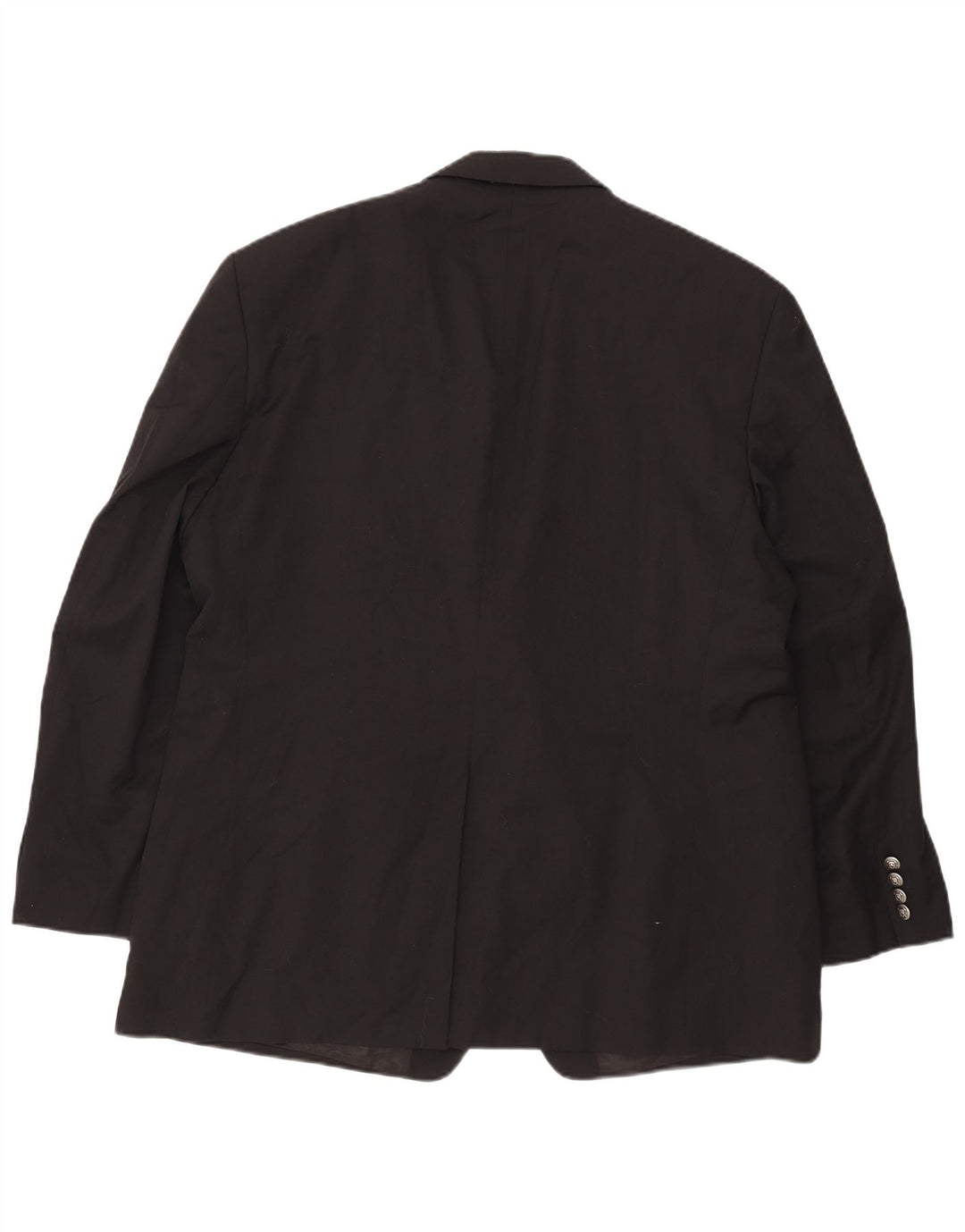 Giacca blazer a 2 bottoni da uomo Ralph Lauren UK 46 2XL lana nera