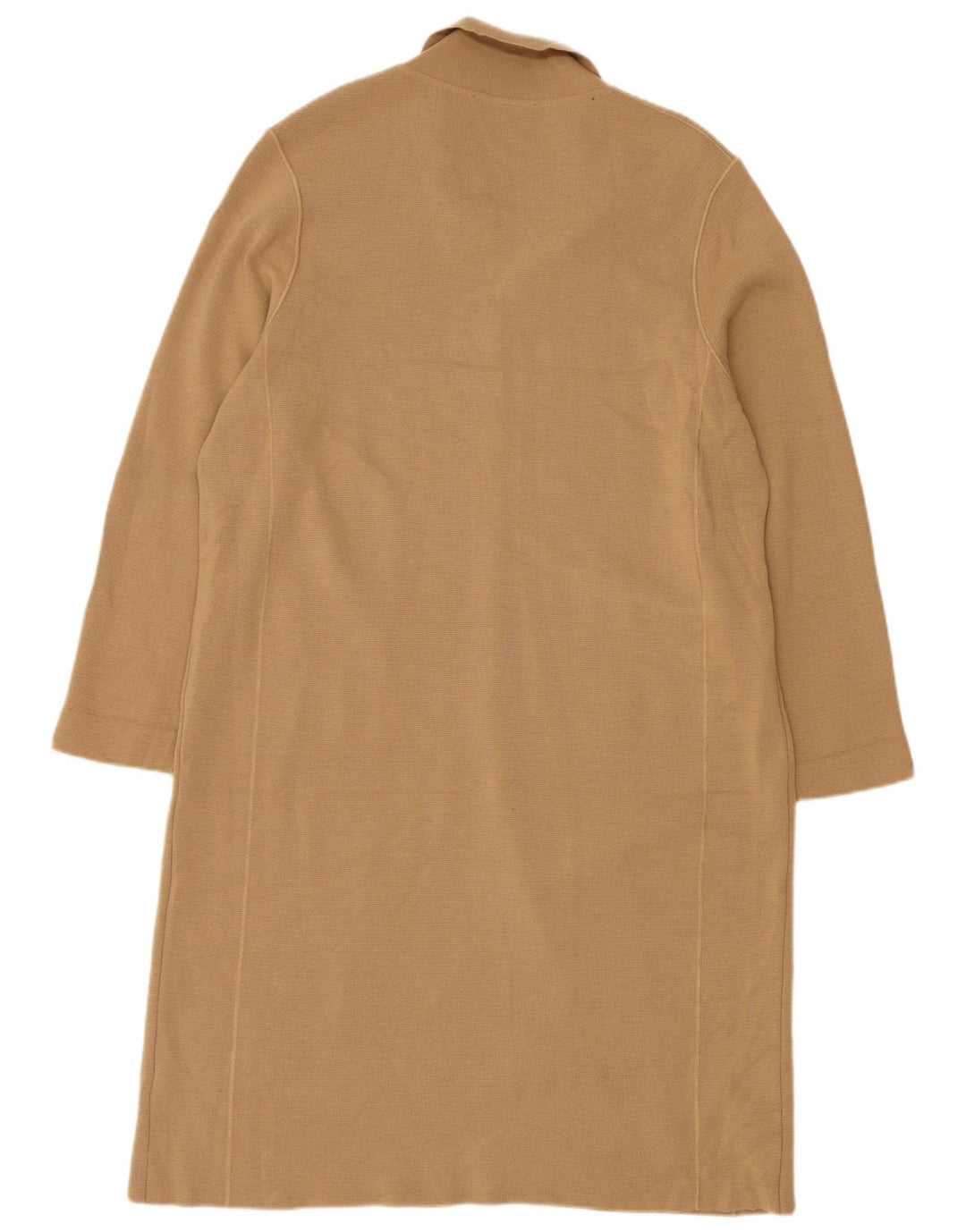 Maglione cardigan lungo da donna Marks & Spencer UK 12 Beige medio