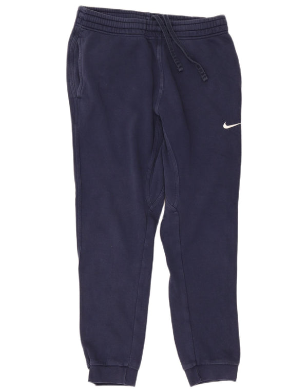 Pantaloni da tuta da uomo Nike Joggers medio cotone blu navy