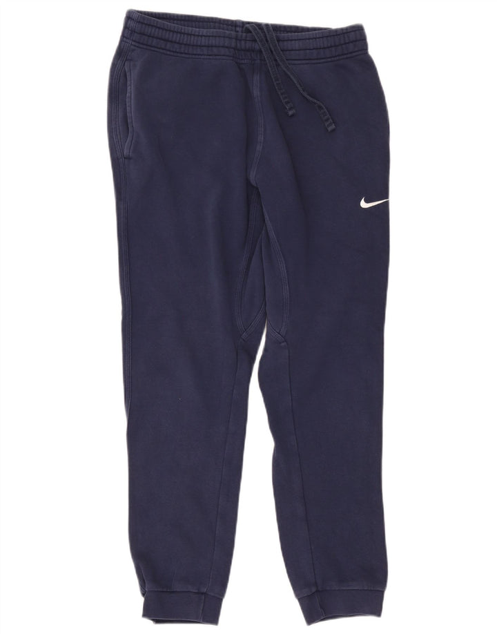 Pantaloni da tuta da uomo Nike Joggers medio cotone blu navy