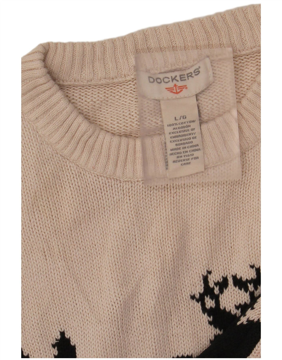 Canottiera da uomo Dockers Canotta grande rossa in cotone Fair Isle