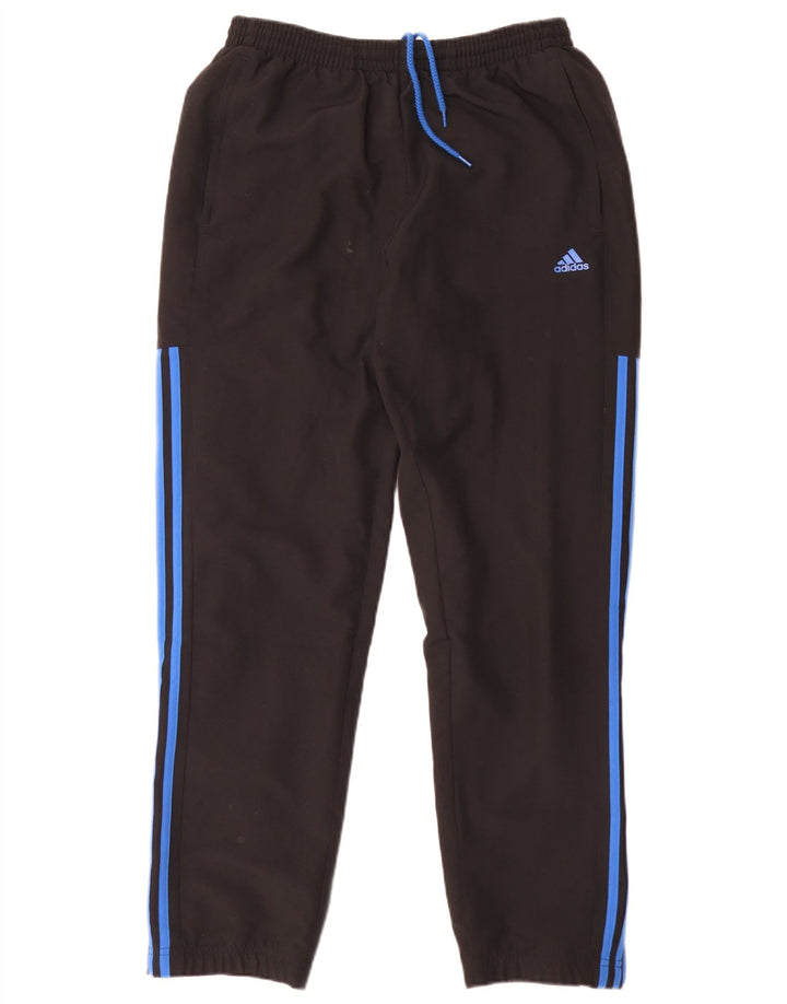 Pantaloni da tuta da uomo Adidas Joggers medio poliestere nero