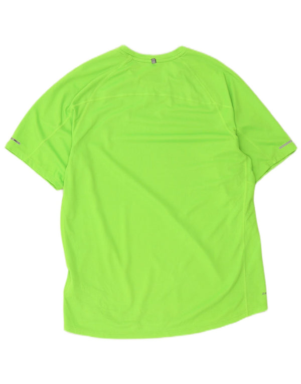 T-shirt Nike Dri Fit da uomo, grande, in poliestere verde