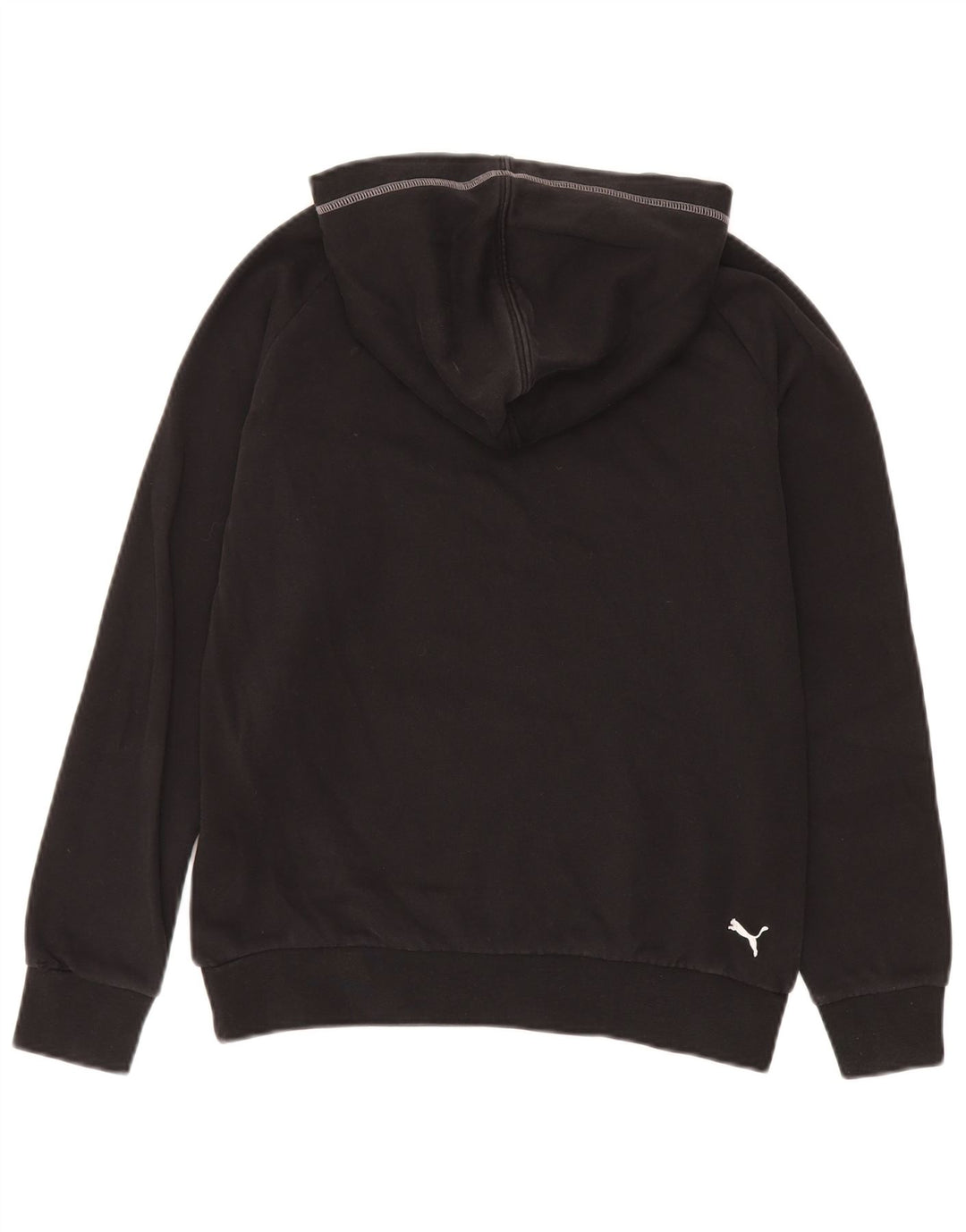 Felpa con cappuccio grafica da donna Puma UK 12 media nera