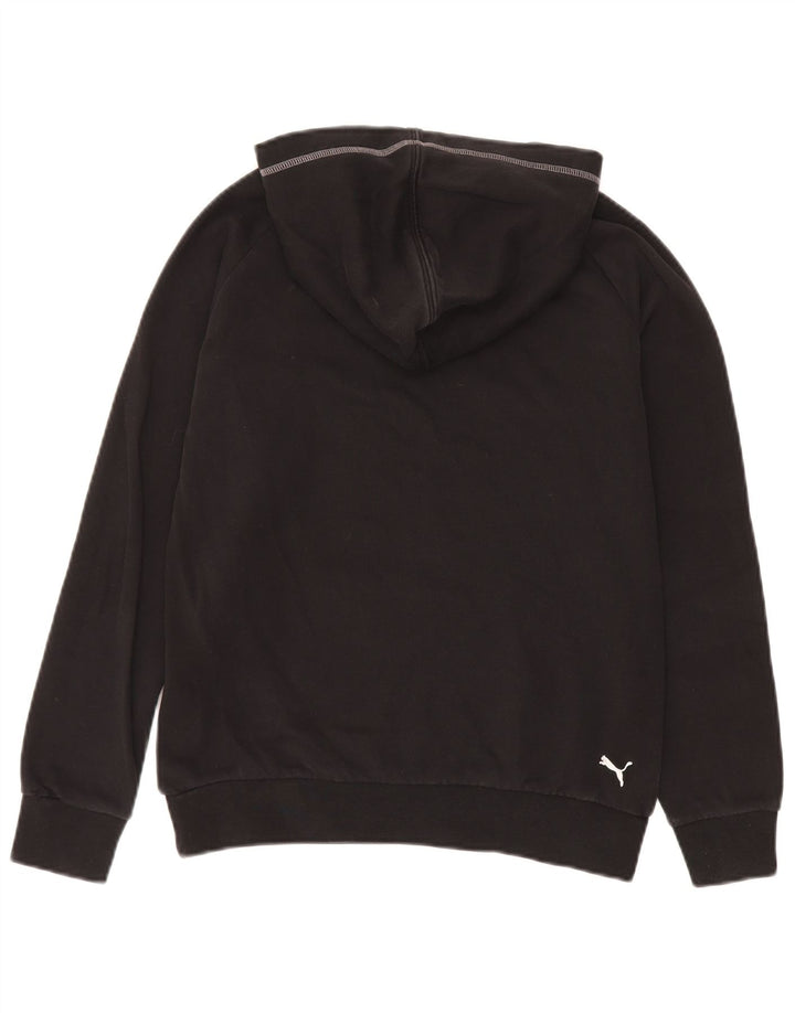 Felpa con cappuccio grafica da donna Puma UK 12 media nera