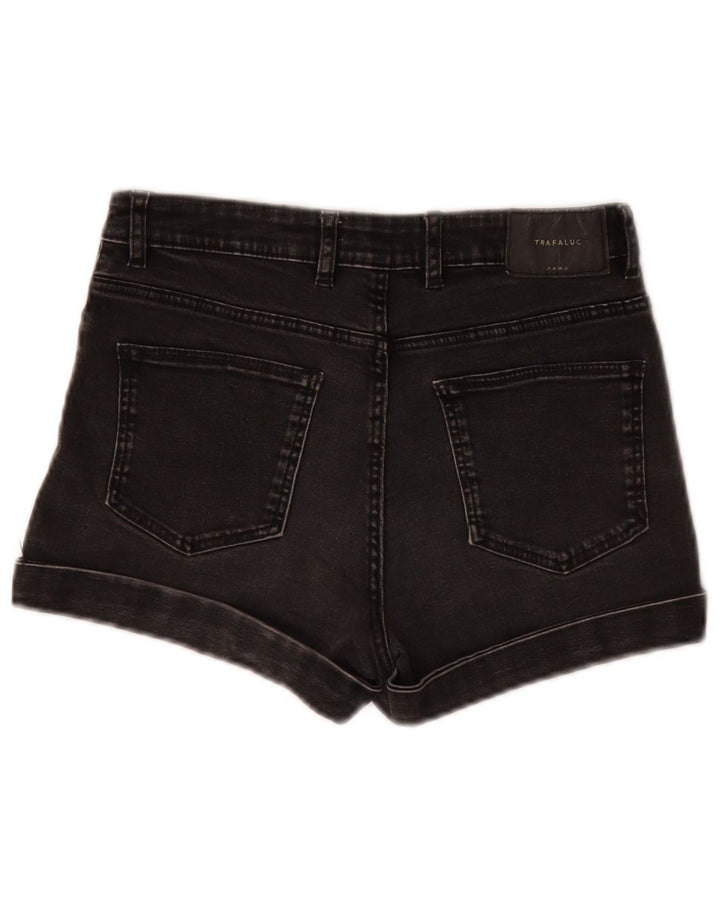Pantaloncini di jeans da donna Zara EU 36 XS W26 Neri