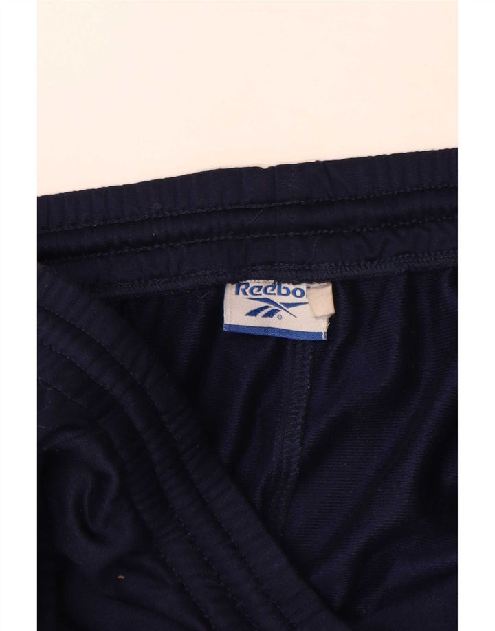 Pantaloni da tuta Reebok da uomo XL color block blu navy