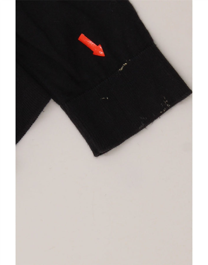 Maglione cardigan da uomo su misura Marks & Spencer grande blu navy