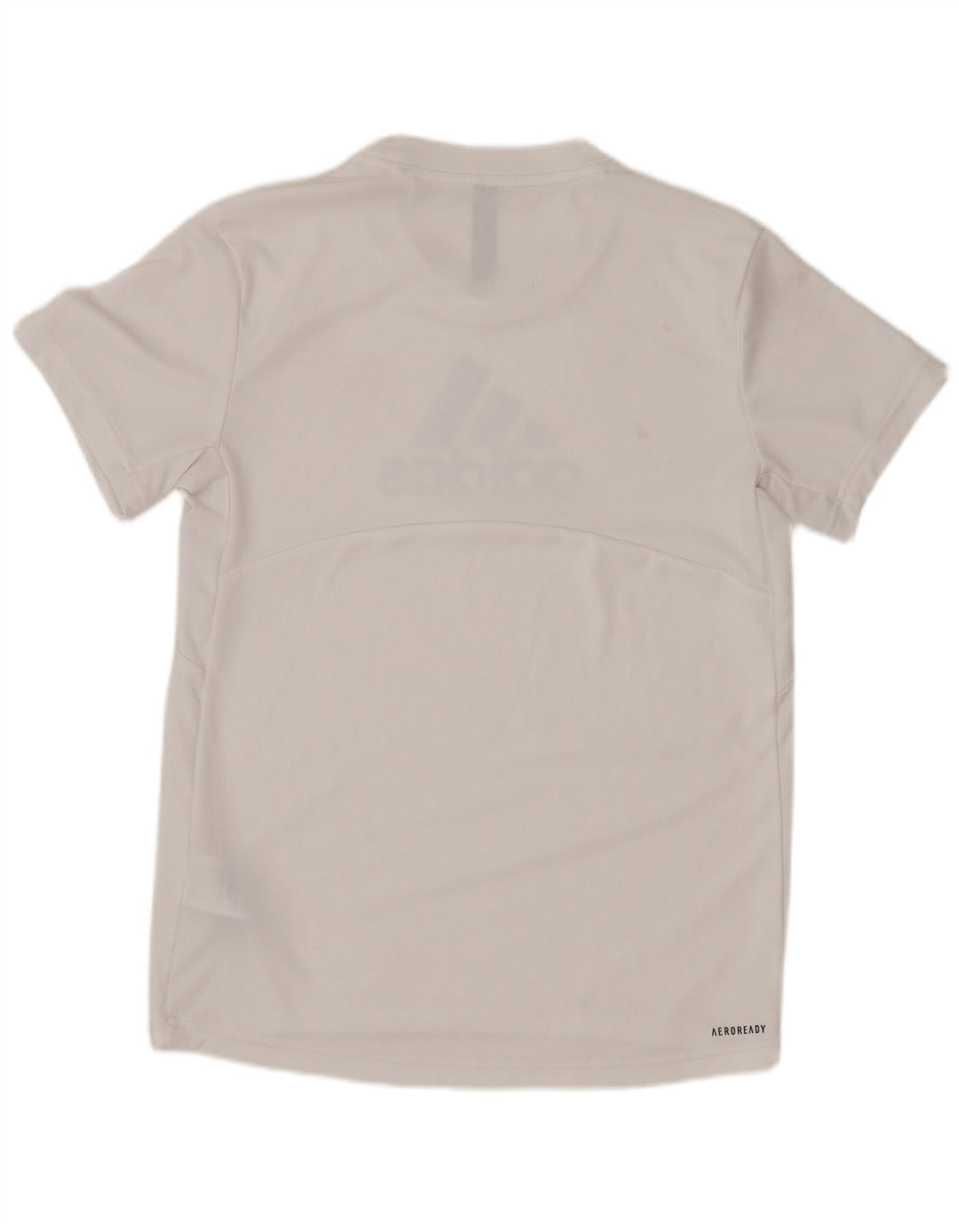 T-shirt grafica Adidas Prime da donna blu UK 4/6 XS poliestere bianco