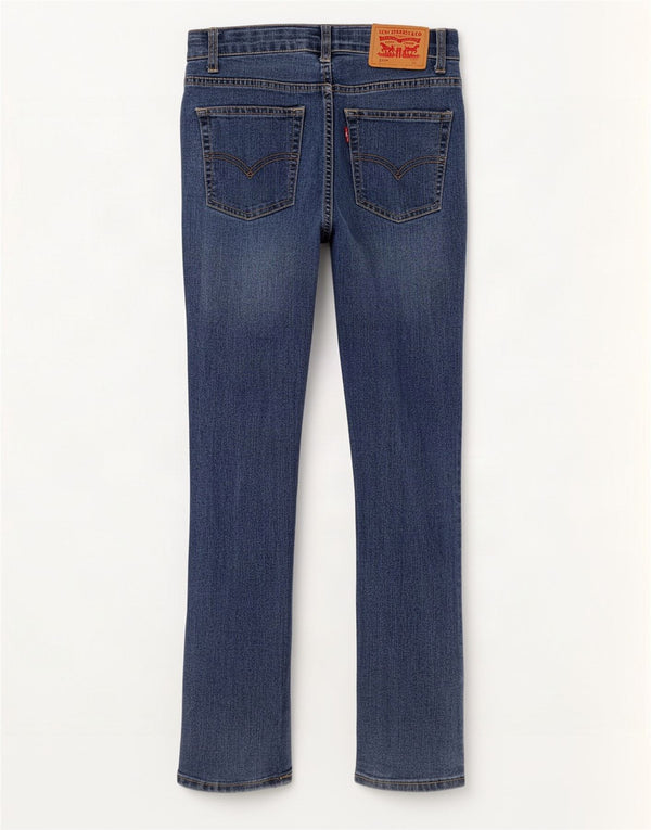 Levi's Ragazzi 511 Jeans Slim 11-12 anni W24 L28 Cotone Blu