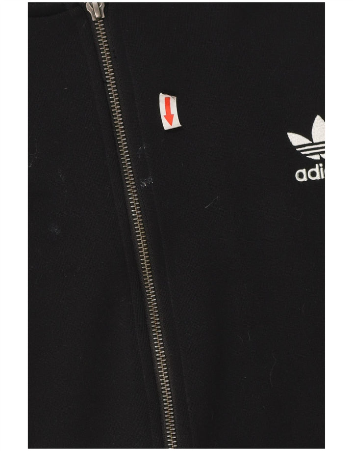 Giacca da ginnastica da uomo Adidas XL nera in poliestere