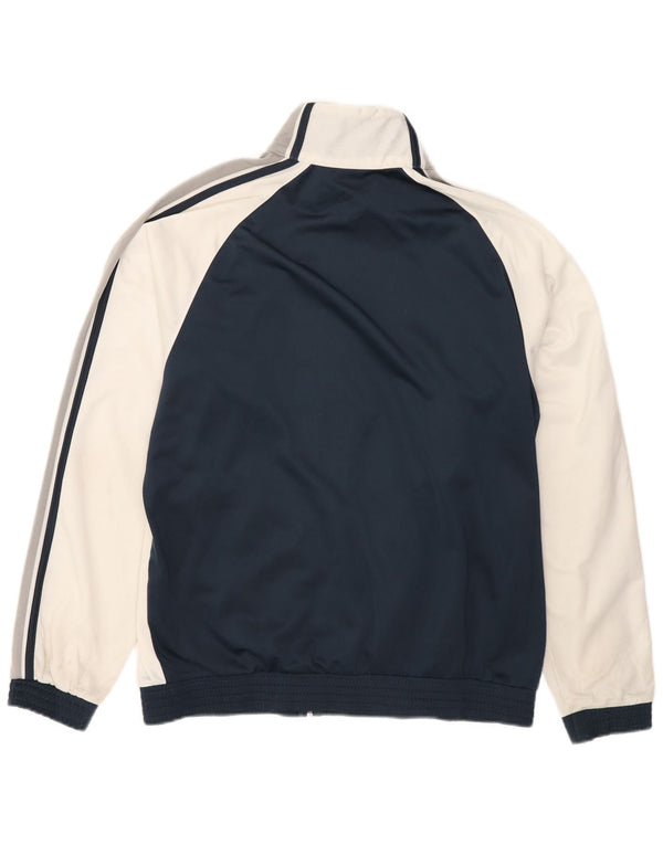 Giacca da tuta da uomo Champion Large in poliestere color block blu navy