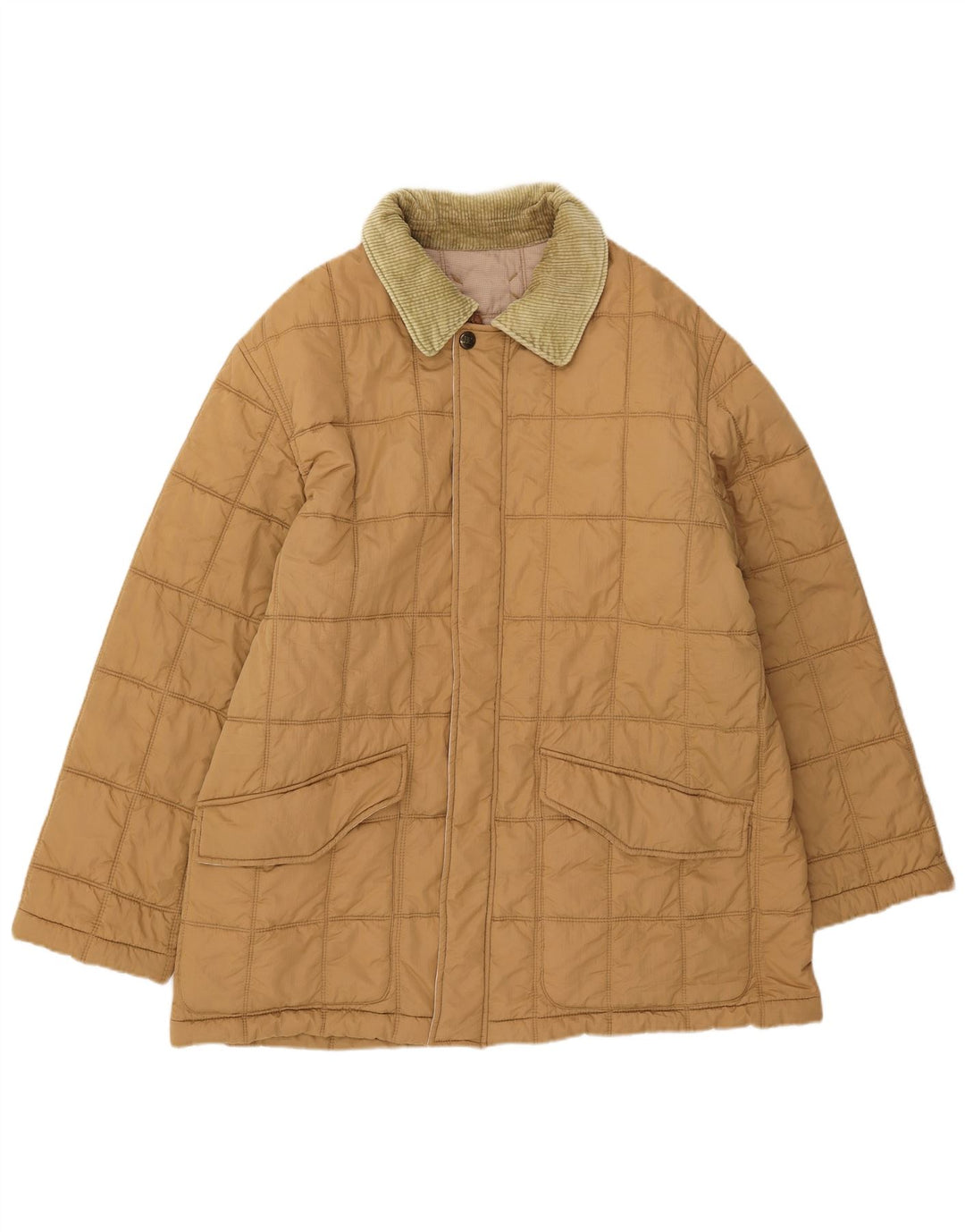 Giacca trapuntata da uomo Henry Cottons IT 54 2XL Beige