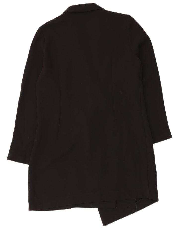 Cappotto da donna Topshop UK 12 poliestere nero medio