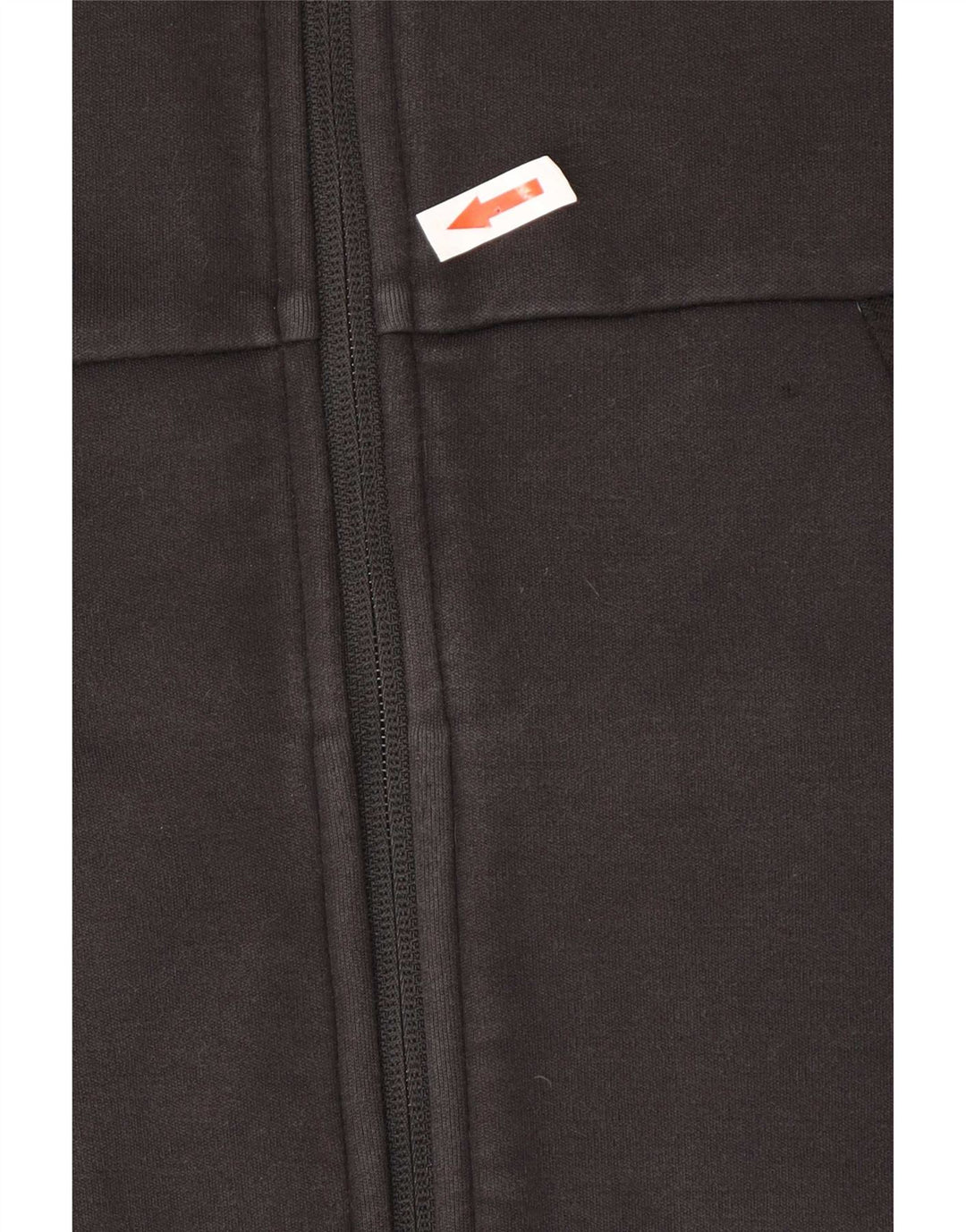 Maglione con cappuccio e zip vestibilità regolare da uomo Puma in cotone nero medio