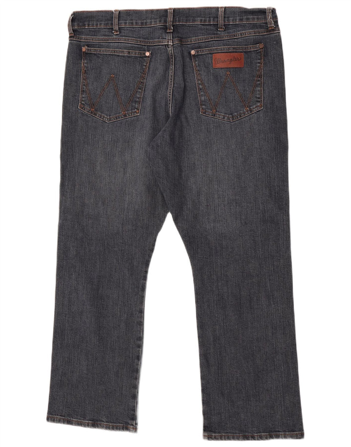 Jeans Wrangler da uomo retrò dalla vestibilità comoda W38 L37 in cotone blu