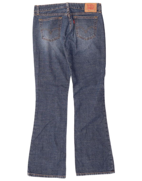 LEVI'S Jeans 518 Super Low Bootcut da donna US 9 Medio W31 L32 Cotone Blu