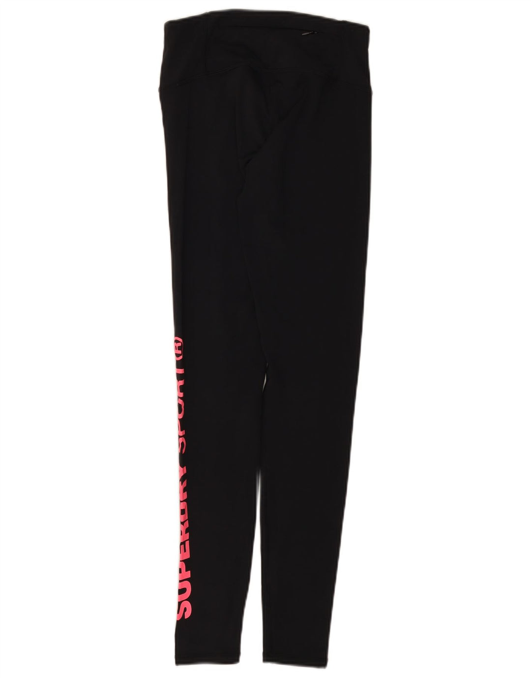 Leggings grafici da donna Superdry UK 8 Small poliestere nero