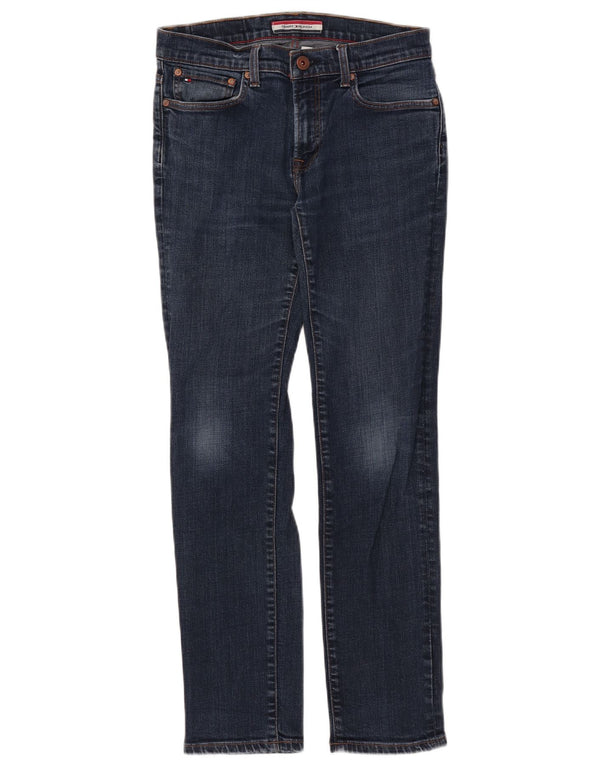 Jeans slim da uomo Tommy Hilfiger W30 L32 Blu Navy
