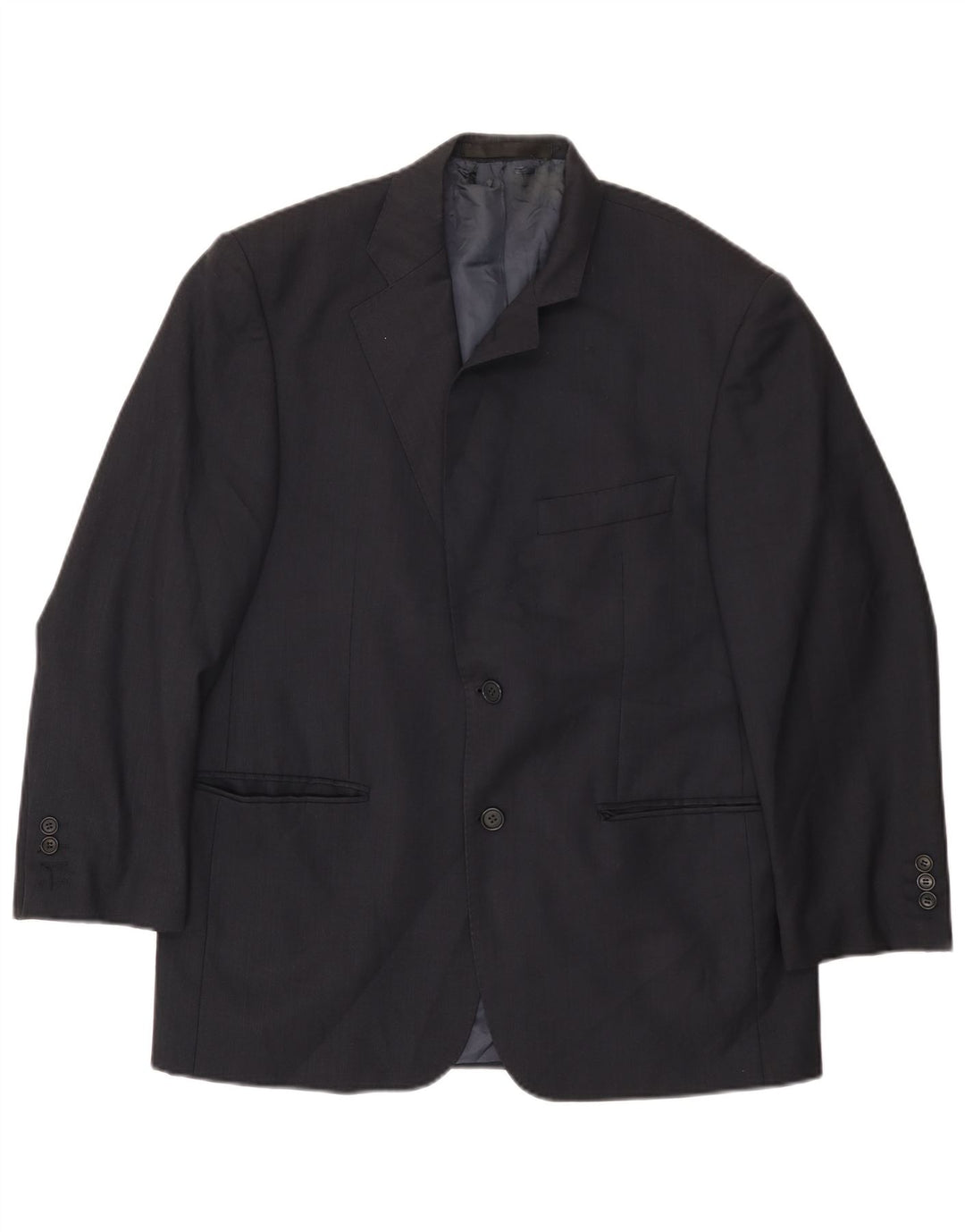 Giacca blazer a 2 bottoni da uomo Marks & Spencer UK 40 medio blu navy