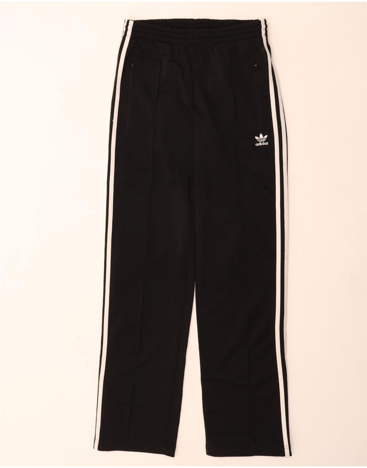 Pantaloni della tuta da donna Adidas UK 8 Small Poliestere nero