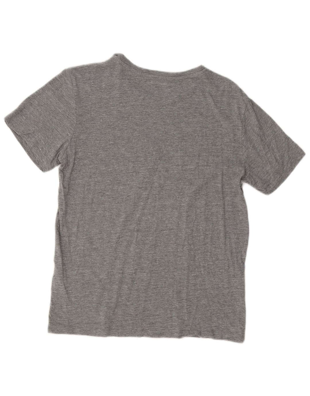 T-shirt grafica da uomo Jack & Jones Top in cotone chiazzato grigio medio