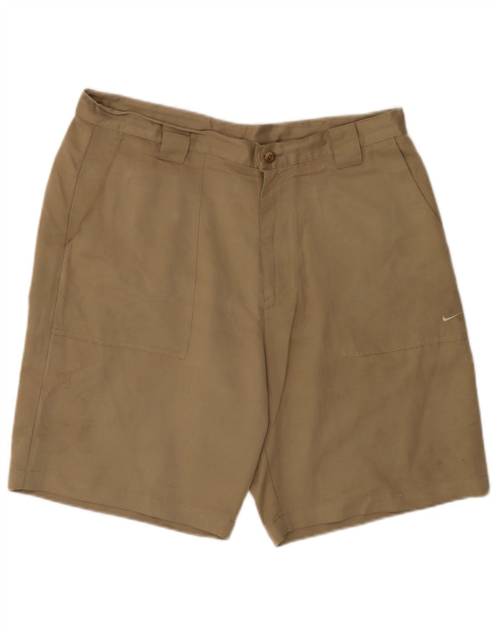 Pantaloncini chino da uomo Nike W36 Large Beige Poliestere