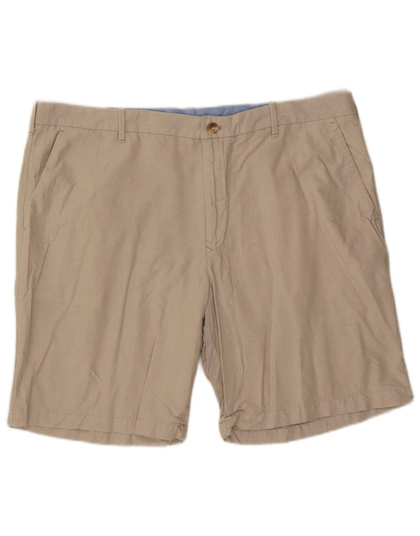 Pantaloncini chino da uomo Izod W42 2XL cotone beige