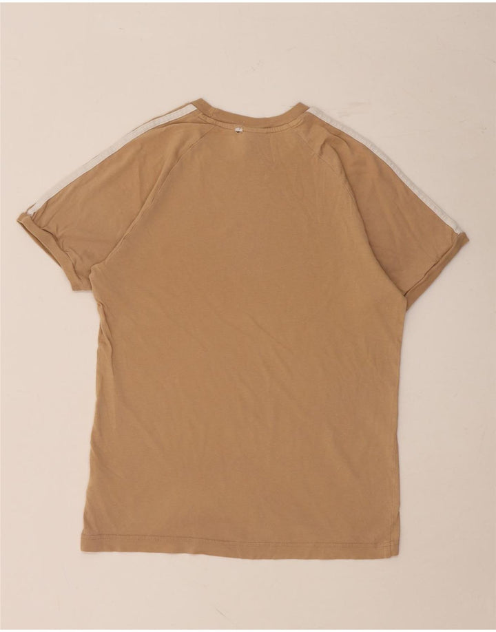 T-shirt da donna ADIDAS Top UK 12 cotone beige medio