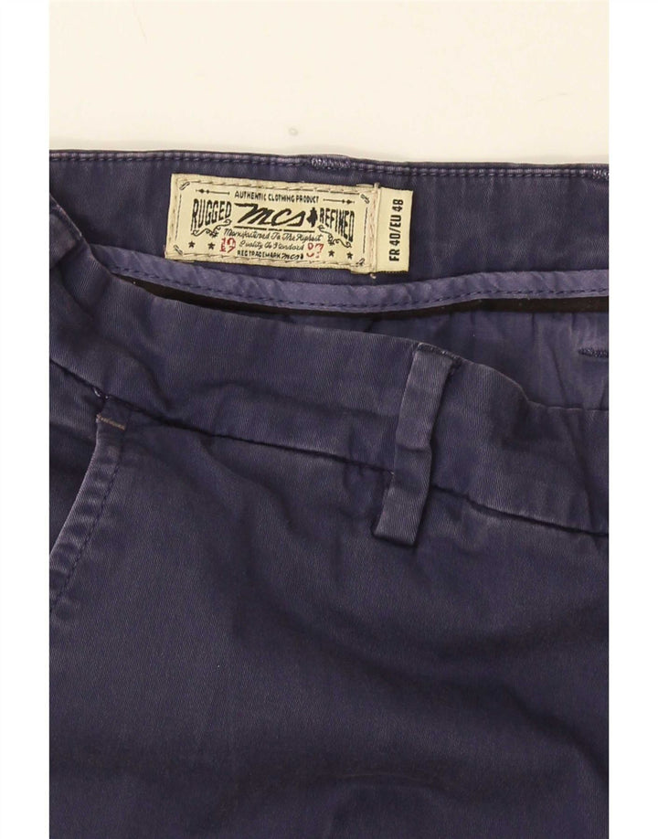 Pantaloni chino da uomo Marlboro Classics EU 48 medio W32 L34 blu navy