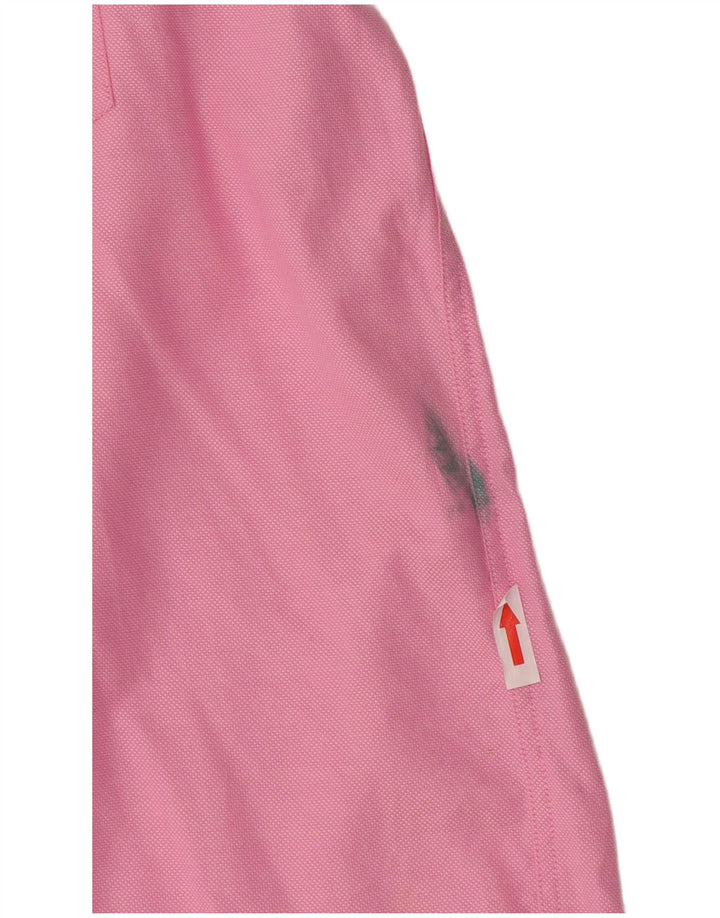 Polo da uomo Tommy Hilfiger grande in cotone rosa