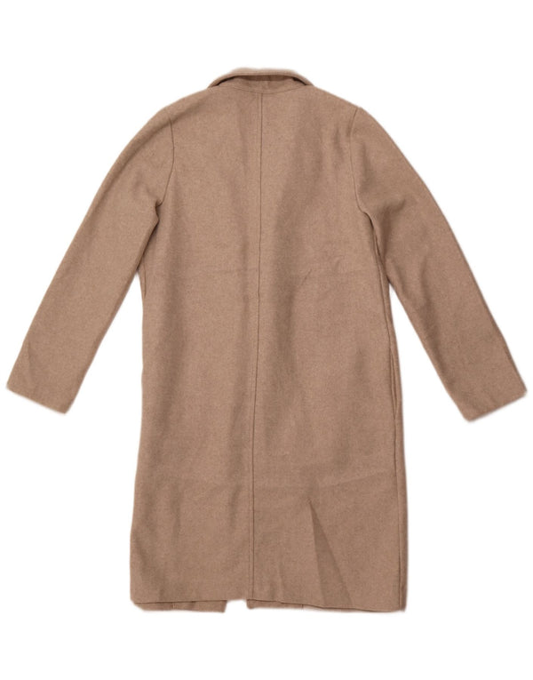 Soprabito Aperto da Donna ZARA UK 14 Beige Medio
