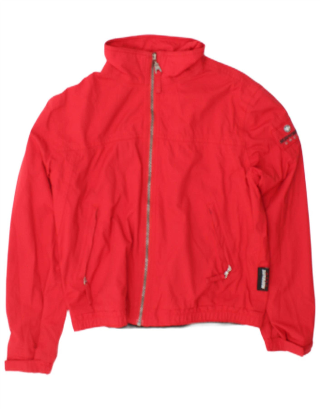 Giacca antipioggia da donna Murphy & Nye UK 14 rosso medio in poliammide