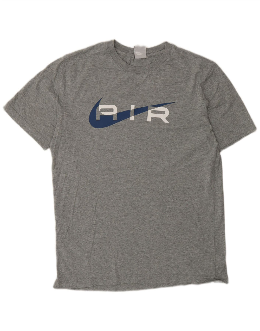 T-shirt grafica da uomo Nike Top in cotone grigio medio