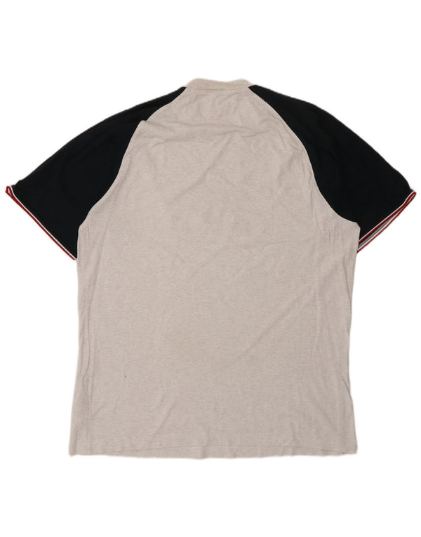 T-shirt grafica da uomo Nike Top UK 46/48 XL cotone grigio