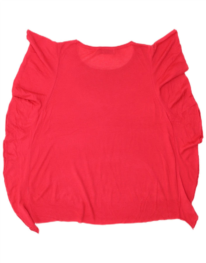 Top Blusa Donna Zara UK 16 Large Rosa
