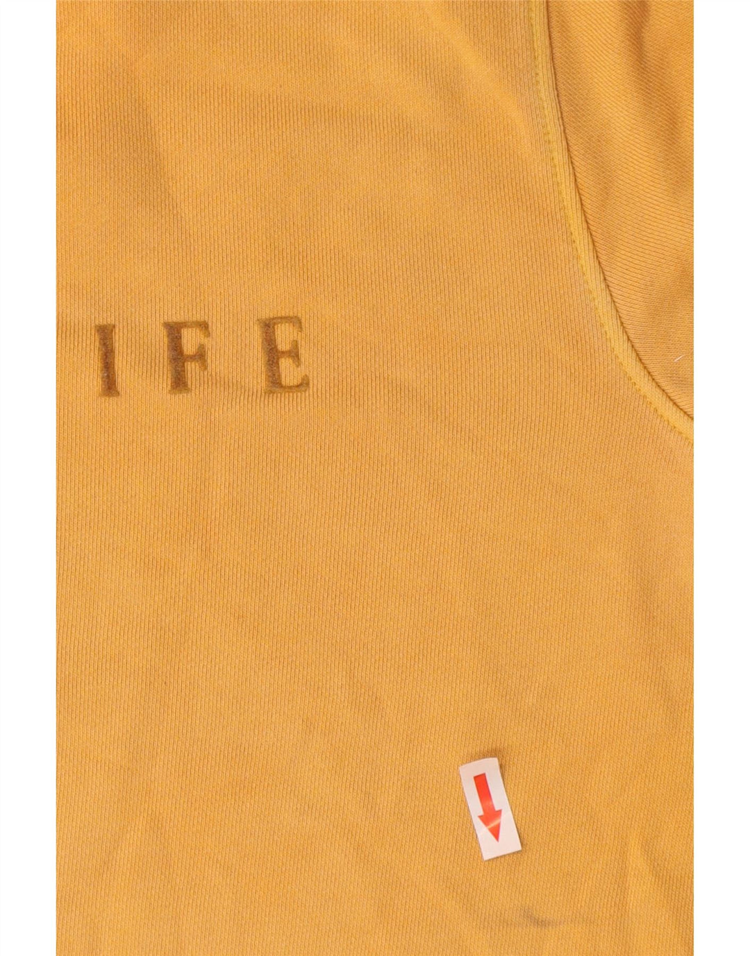 Marks & Spencer Felpa grafica da uomo Maglione grande cotone giallo