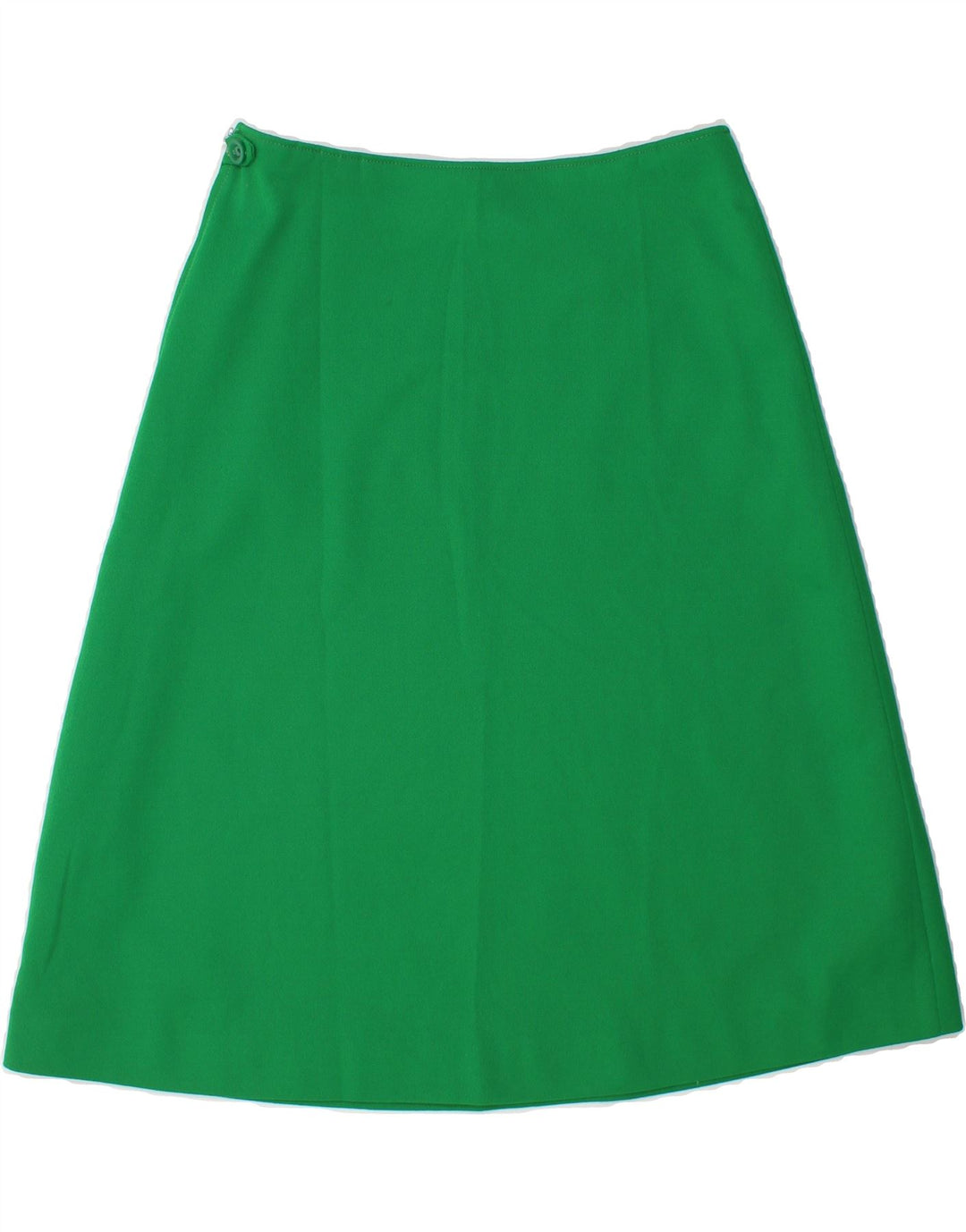 VINTAGE Womens A-Line Skirt W30 Medium Green Vintage Vintage and Second-Hand Vintage from Messina Hembry 