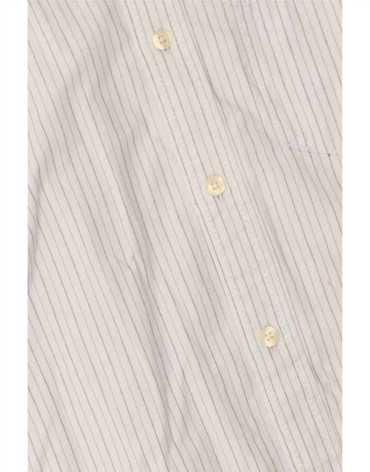 Camicia da uomo Gap in cotone gessato blu medio