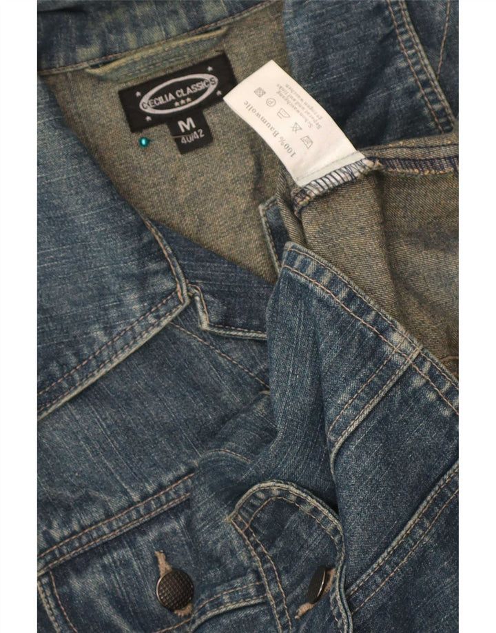 Giacca di jeans vintage da donna EU 40/42 Blu medio